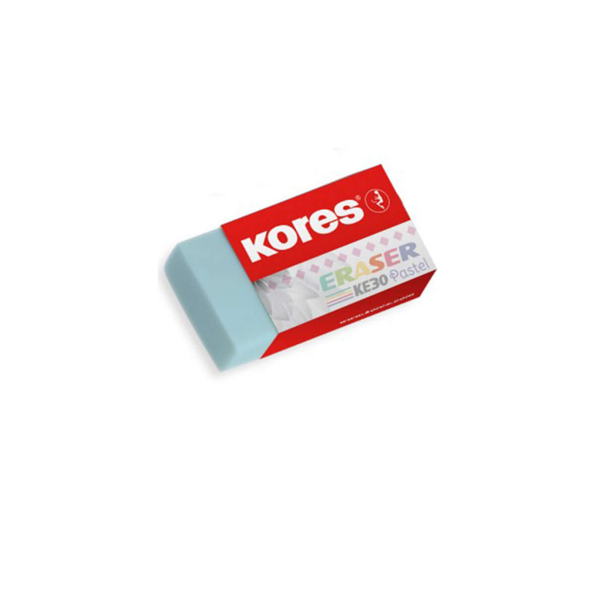Radiera Kores pastel KE-30, 40 x 21 x 10 mm Radiera Kores pastel KE-30, 40 x 21 x 10 mm